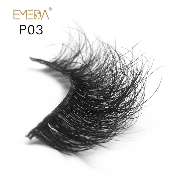 Manufacturer Supply Premium 3D Real Mink Eyelashes S-PY1